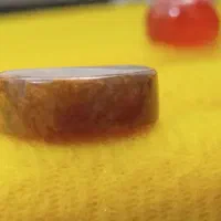 انگشتر سنگ عقیق یمنی|جواهرات|خرم‌آباد, |دیوار