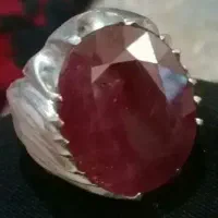 انگشتر نقره یاقوت سرخ برمه ۴۰قیراط رکاب محمدی|جواهرات|تهران, شمیران‌نو|دیوار