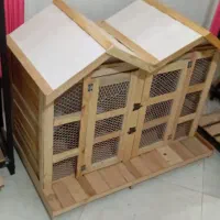 انواع قفس چوبی و جفت کن|لوازم جانبی حیوانات|پیشوا, |دیوار