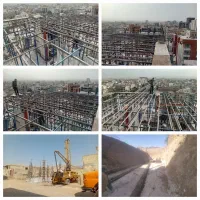 ارماتور بندی وپیمانکاری سفت کاری و نازک کاری