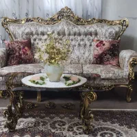 مبل استیل و سلطنتی چوب راش|مبلمان خانگی و میز عسلی|گلستان (تهران), |دیوار