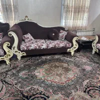 مبل ۸ نفره و میز غذا خوری|مبلمان خانگی و میز عسلی|رشت, منظریه|دیوار