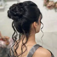 آموزش شینیون مو|خدمات آرایشگری و زیبایی|آزادشهر, |دیوار