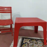 میز و صندلی بچگانه پلاستیکی
