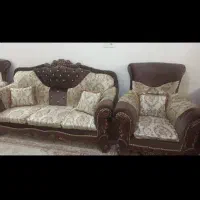 مبل هفت نفره همراه عسلی