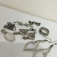 طلای هندی استیل نقره سیاه قلم|بدلیجات|پاکدشت, پاکدشت (مامازند)|دیوار