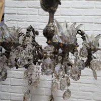 لوستر برنزی ۵ شعله