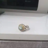 انگشتر نقره جواهری