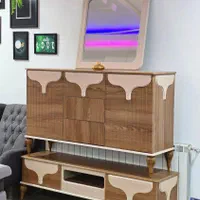 آینه کنسول×میز tvجاکفشی/مبلمان الماس|بوفه، ویترین، کنسول|بیرجند, |دیوار