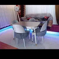 654 .میز نهار خوری چوب روسی تولیدی انصاری ...208