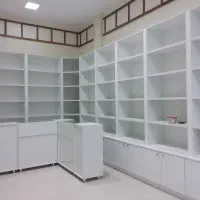 دکور و ویترین مغازه|کتابخانه، شلف، قفسه‌های دیواری|گرگان, |دیوار