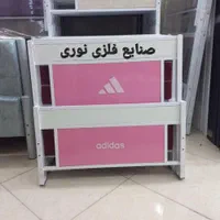 تختخواب یکنفره فلزی مدل اپل (صنایع فلزی نوری)|تخت و سرویس خواب|مشهد, خواجه ربیع|دیوار