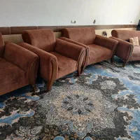 مبل۷نفره سالم.بدون پارگی.پایه ها همه سالم.
