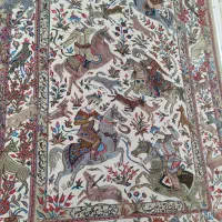 قالیچه شکارگاه قم|فرش|قم, صفائیه|دیوار