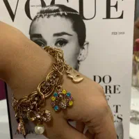 دستبند ژوپینگ اویز دار و گوشواره اشانتیون|بدلیجات|اصفهان, کوی شهید کشوری|دیوار