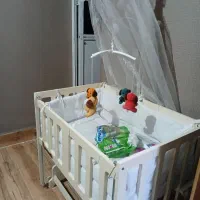 تخت بچه نونو|تخت و سرویس خواب|تاکستان, |دیوار