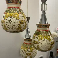 لوستر سه حباب
