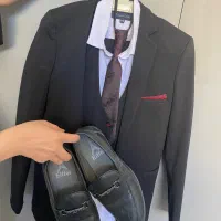 کت شلوار پسرانه همراه با کفش