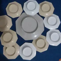 کیک خوری ملامین قدیمی|ظروف سرو و پذیرایی|الیگودرز, |دیوار