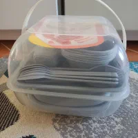 سرویس مسافرتی|ظروف نگهدارنده، پلاستیکی، یک‌بارمصرف|نهاوند, |دیوار