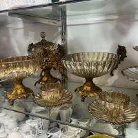 پذیرایی شامپاینی‌پایه فلزی دسته دار