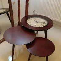 میز عسلی ساعت دار برند lotus