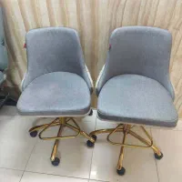 صندلی سفید ارایشگاهی و جکی و اوپن جفت