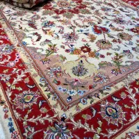 فرش دستباف جفت ۶متری کرم کاشمر نو آکبند دستبافت|فرش|تهران, مولوی|دیوار