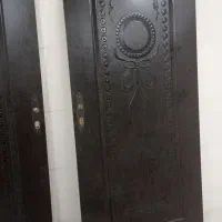 ۲ درب چوبی در حدنو|مصالح و تجهیزات ساختمان|برازجان, |دیوار