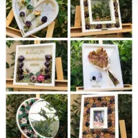 قاب گل جاودان|تابلو، نقاشی، عکس|خرمآباد, |دیوار