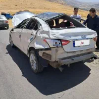 خودرو اریزو ۵ دنده ای مدل ۹۶ تصادفی