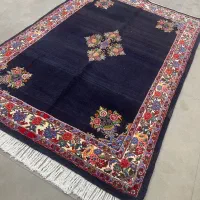 فرش دستباف (بساک) ۱۶۵ در ۲۴۵ بیجار ریز باف|فرش|مشکیندشت, |دیوار