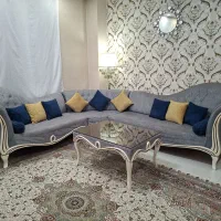 مبل ال کاملا سالم و مرتب|مبلمان خانگی و میز عسلی|قزوین, |دیوار