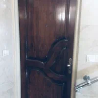 درب ورودی تمام چوب و حفاظ و درب کمدی