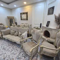ست مبل کلاسیک ۷ نفره + میز ناهارخوری ۶ نفره|مبلمان خانگی و میز عسلی|سیرجان, |دیوار