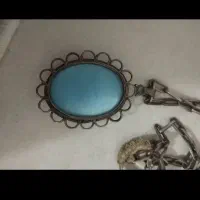 پلاک و زنجیرنقره|جواهرات|قم, قلعه کامکار|دیوار