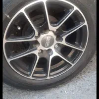 فروش یه دست رینگ oz ایتالیا  و لاستیک یزدتایر