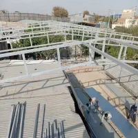 سقف شیروانی، سوله، خرپا