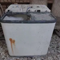 لباسشویی موتور سالم فقط بدنه داغون