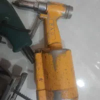 اره عمودبر و دریل و پرچ بادی