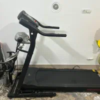 تردمیل باشگاهی سه کاره نو و سالم به همراه روغن