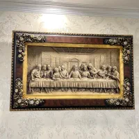 تابلوفرش دستبافت شام آخر