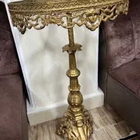 میز تلفن برنز