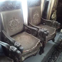 مبل سلطنتی  ۹ نفره ونهار خوری ۸ نفره وبوفه|مبلمان خانگی و میز عسلی|پردیس, فاز ۹|دیوار