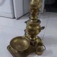 سماور و قوری همراه با پارچ و ظرف زیر|سماور، چایساز، قهوهساز|مشهد, امیریه|دیوار