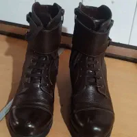 نیم بوت زنانه نوین چرم سایز 37