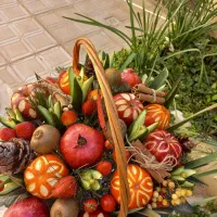 تزیین سبد آجیل ومیوه|صنایع دستی و سایر لوازم تزئینی|شهرضا, |دیوار