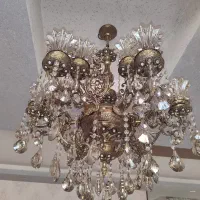 لوستر برنزی دوازده شعله