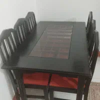 میز غذا خوری ۶ نفره