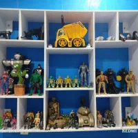 قفسه کتاب و اسباب بازی